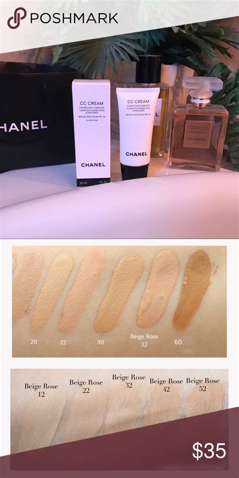 chanel cc cream beige rose vs beige|chanel cc cream nordstrom.